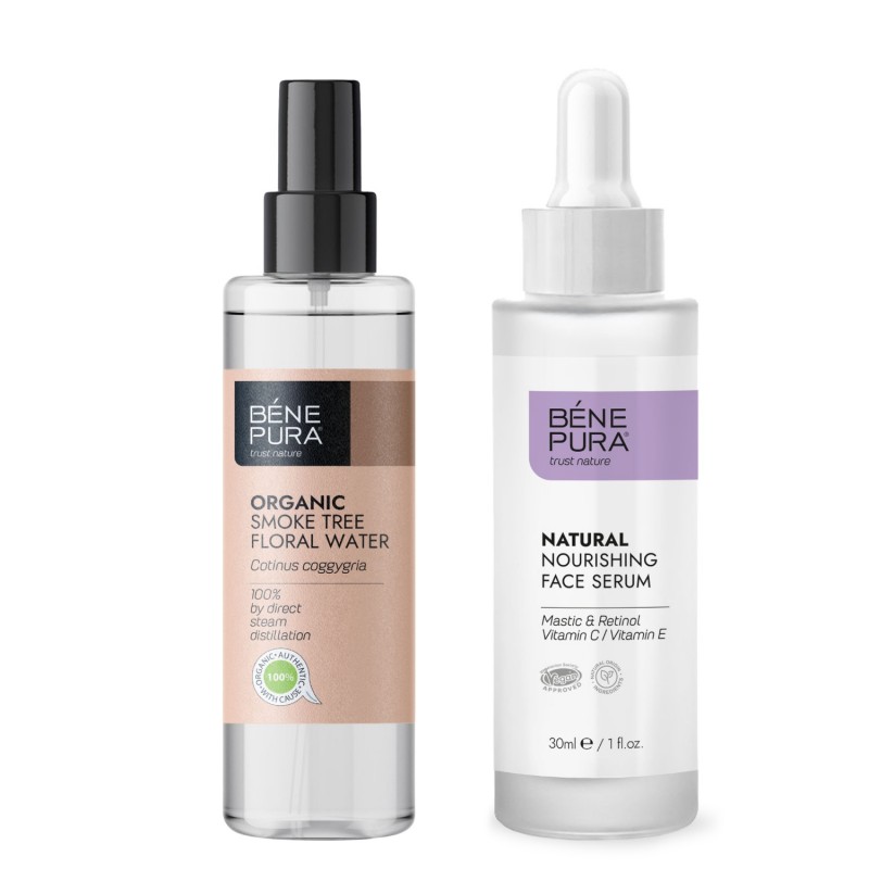 Bio Acqua floreale dell'Albero di Fumo e Siero viso al retinolo - GMC