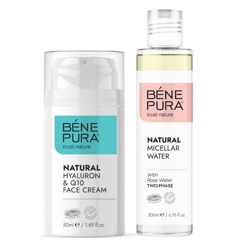 Acqua Micellare e Crema viso ialuronico e Q10 - GMC