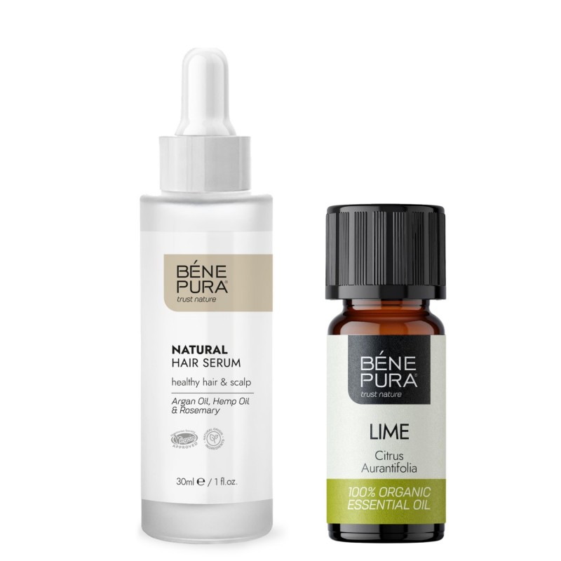 Siero per capelli e Bio Olio essenziale di Lime - GMC