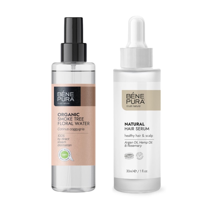 Siero per capelli e Bio Acqua floreale dell'Albero di Fumo - GMC