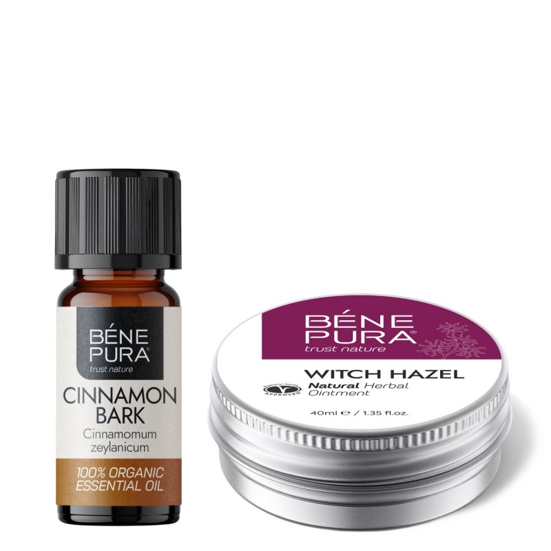 Pomata per Emorroidi con Amamelide e Bio Olio essenziale di Cannella - GMC