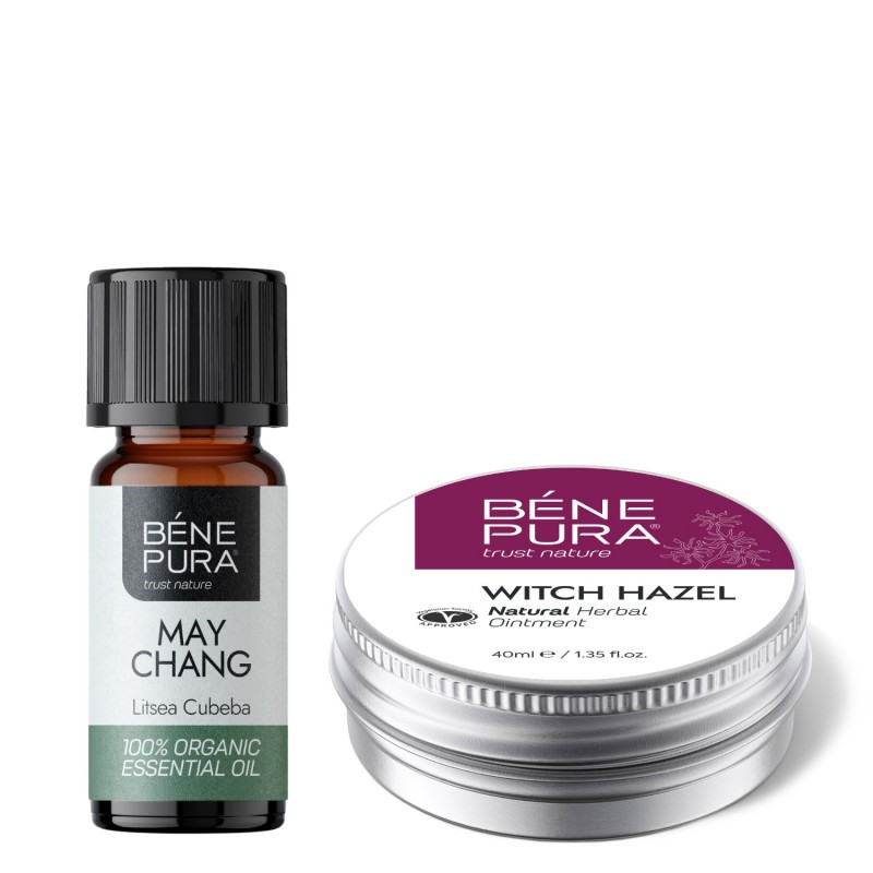 Pomata per Emorroidi con Amamelide e Bio Olio essenziale di Litsea Cubeba - GMC