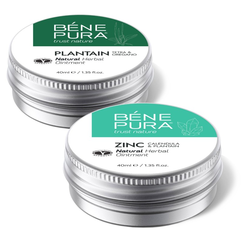 Pomata per Prurito con Piantaggine e Pomata per Prurito All'ossido Di Zinco - GMC