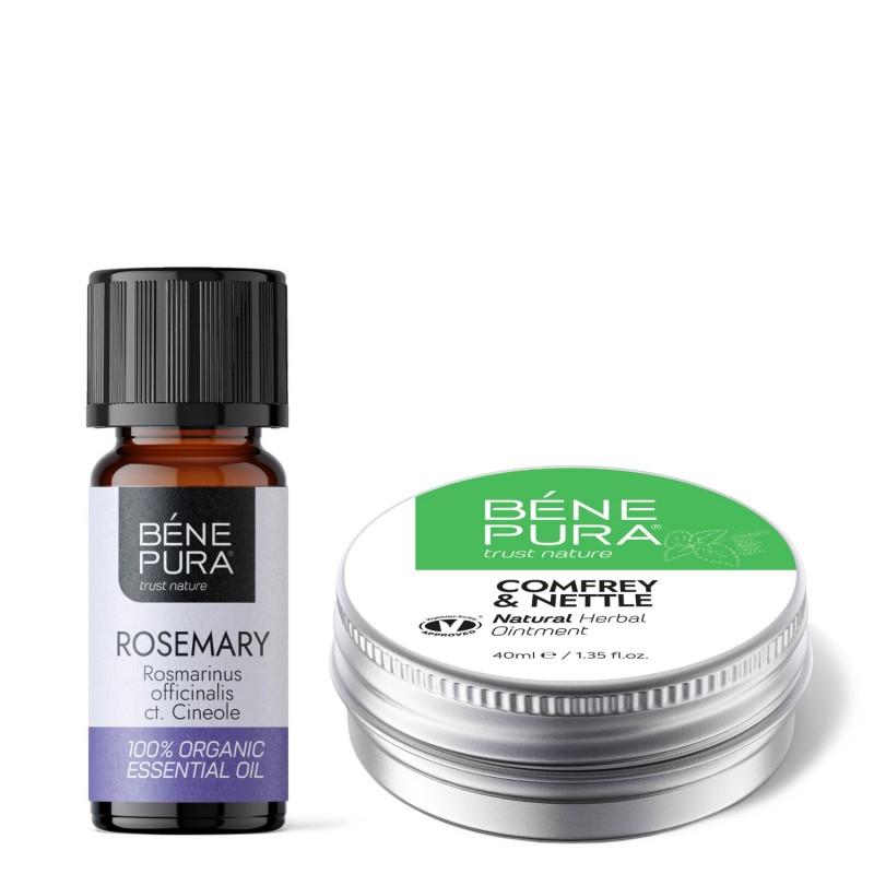 Pomata per Articolazioni con Consolida e Ortica e Bio Olio essenziale di Rosmarino Cineolo - Confronto dei Prodotti