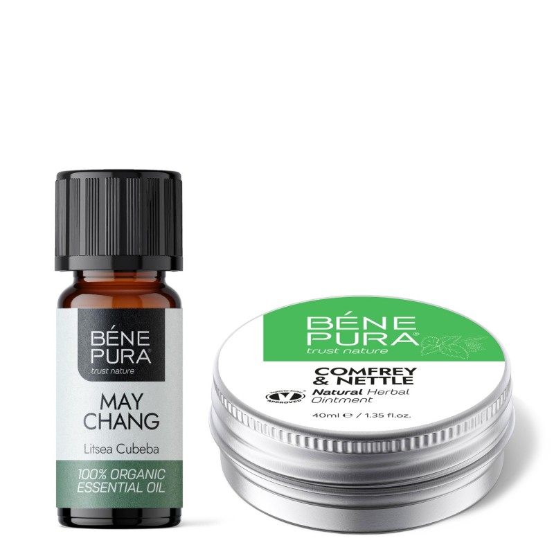 Pomata per Articolazioni con Consolida e Ortica e Bio Olio essenziale di Litsea Cubeba - GMC