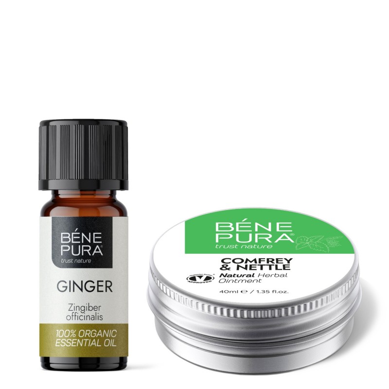 Pomata per Articolazioni con Consolida e Ortica e Bio Olio essenziale di Zenzero - GMC