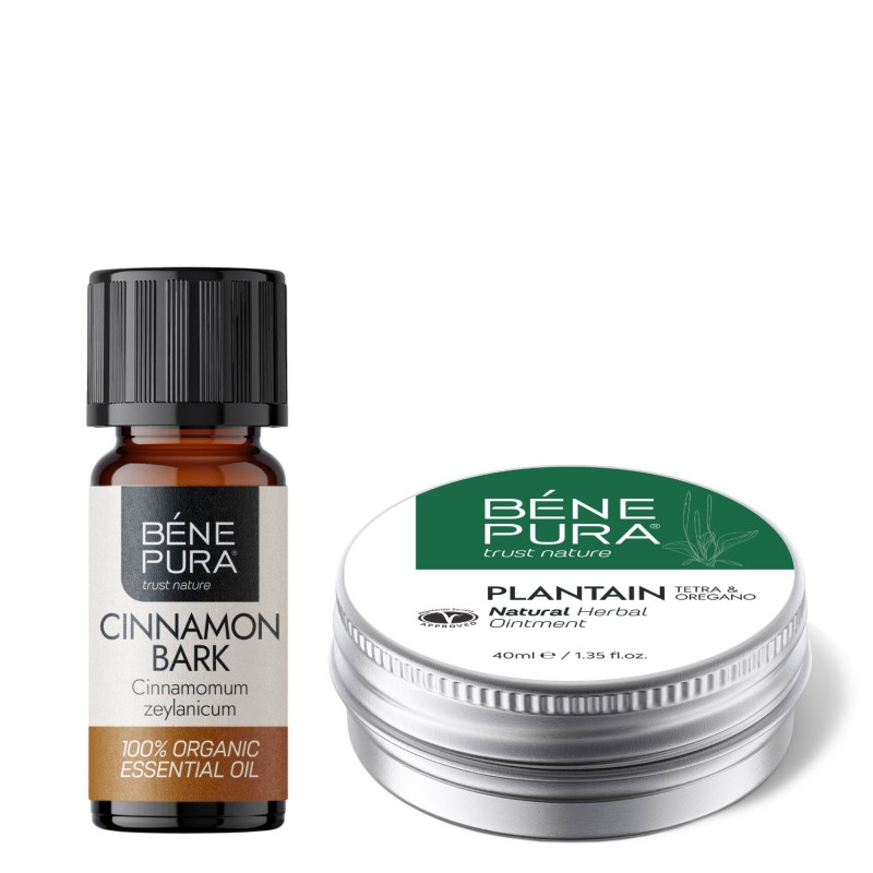 Pomata per Prurito con Piantaggine e Bio Olio essenziale di Cannella - GMC