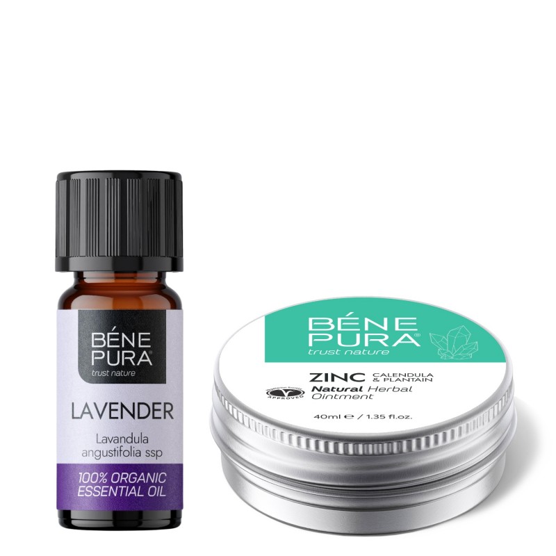 Pomata per Prurito All'ossido Di Zinco e Bio Olio essenziale di Lavanda - GMC