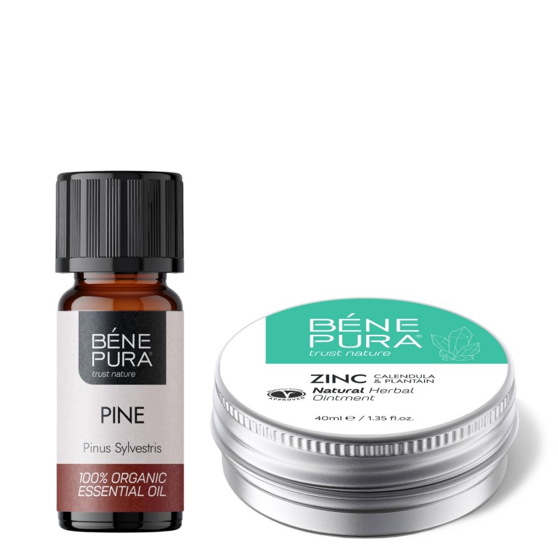 Pomata per Prurito All'ossido Di Zinco e Bio Olio essenziale di Pino Silvestre - GMC