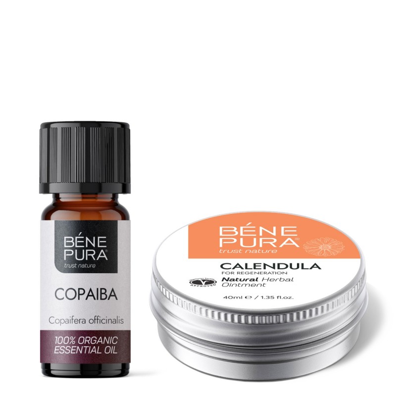 Pomata per Ustioni e Ferite con Calendula e Bio Olio essenziale di Copaiba - Confronto dei Prodotti