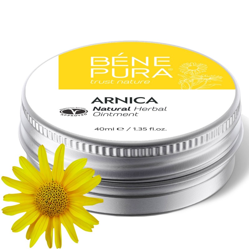 Pomata per Lividi e Muscoli con Arnica - 40ml - Pomate alle erbe
