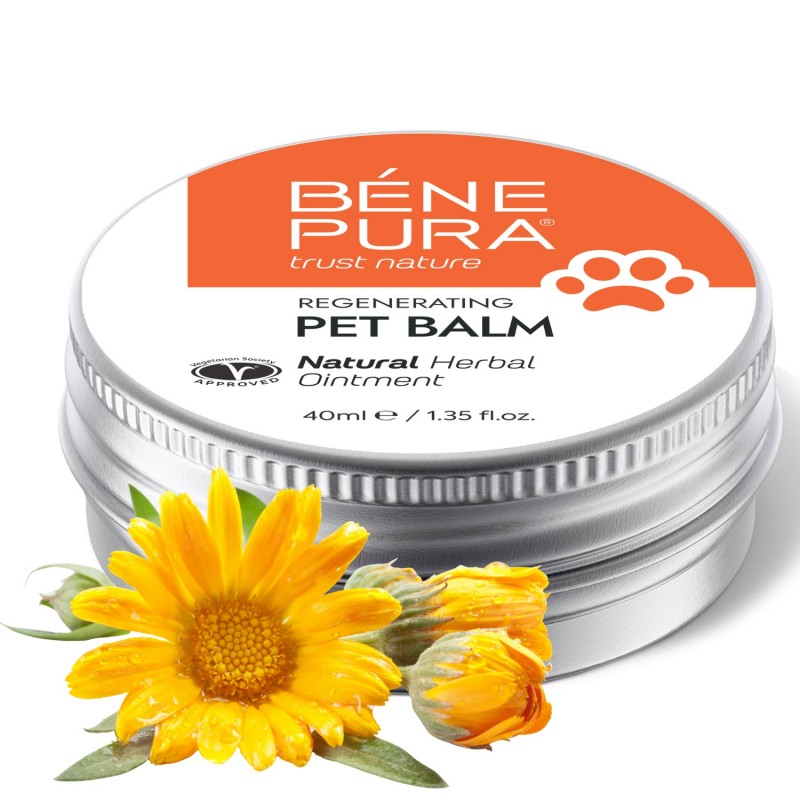 Balsamo Rigenerante per Animali alla Calendula - 40ml - Pomate alle erbe