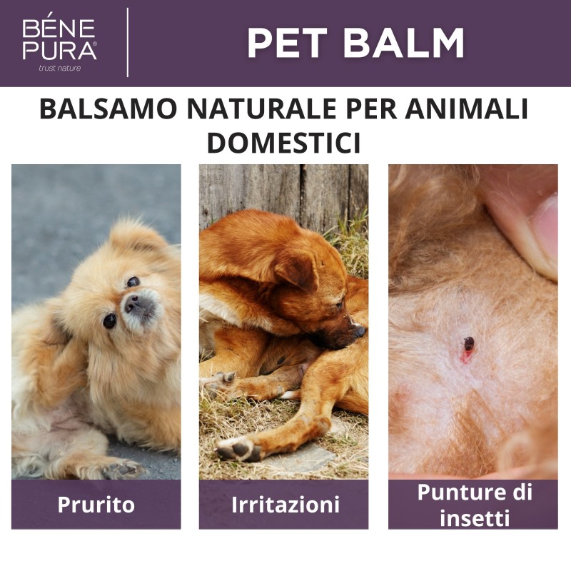 3x Balsamo Anti Irritazione per Animali con Piantaggine - 40ml