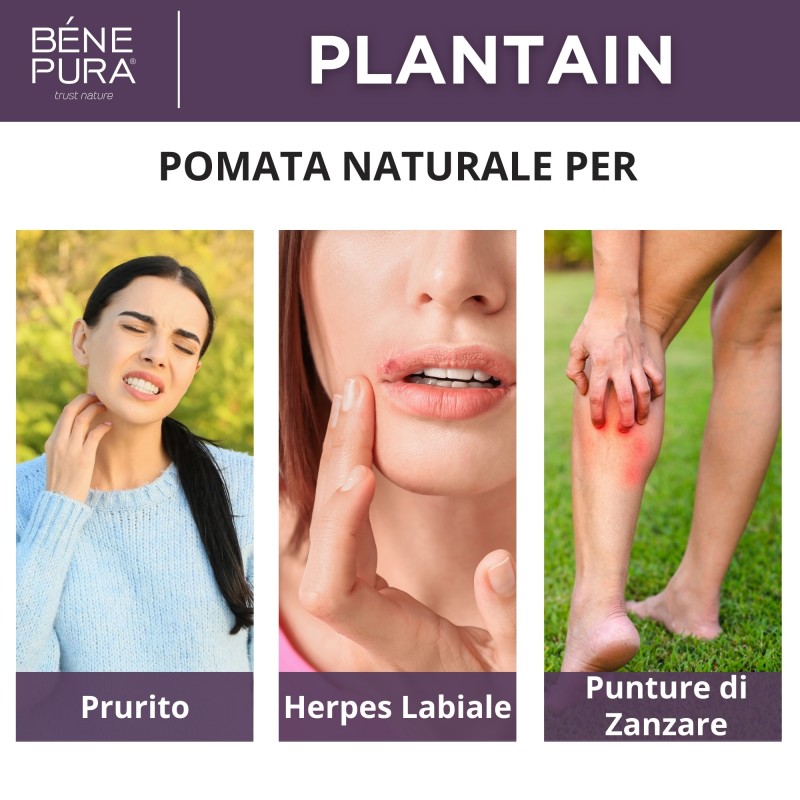 Pomata per Prurito con Piantaggine - 40ml