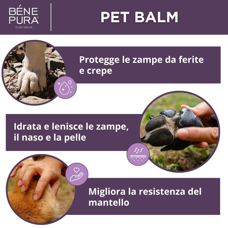 3x Balsamo Rigenerante per Animali alla Calendula - 40ml