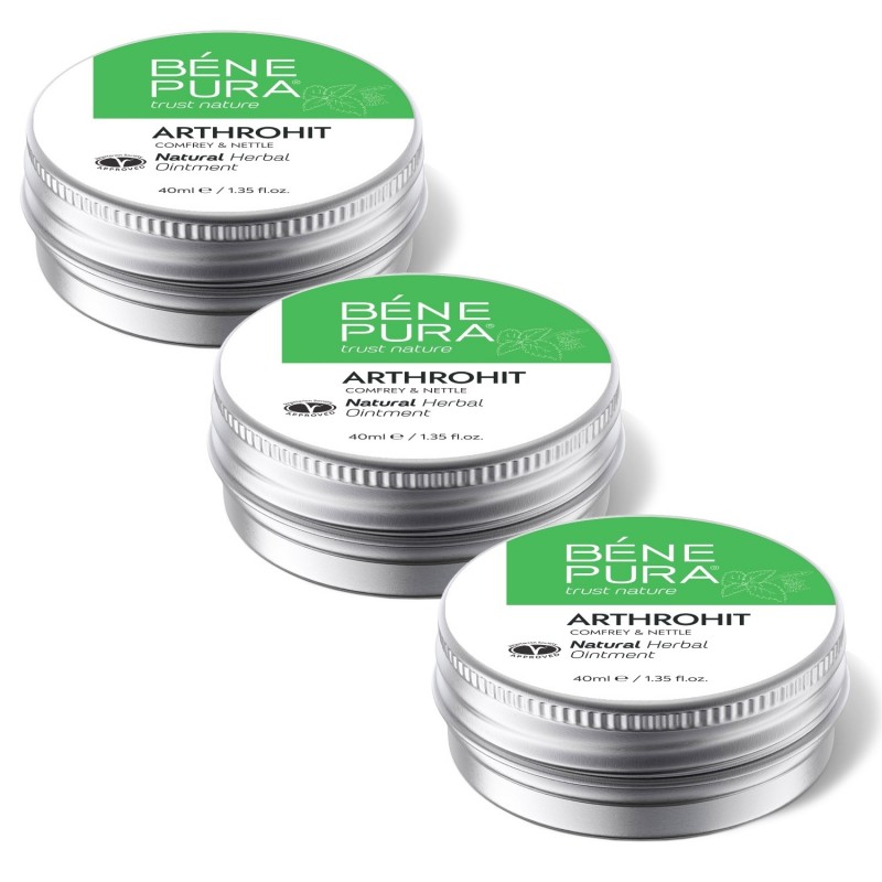 3x Pomata per Articolazioni con Consolida e Ortica - 40ml - Sets