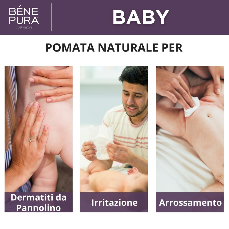 Pomata per Dermatite da Pannolino con Calendula e Camomilla - 40ml