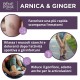 Pomata per Lividi e Muscoli con Arnica e Zenzero - 40ml