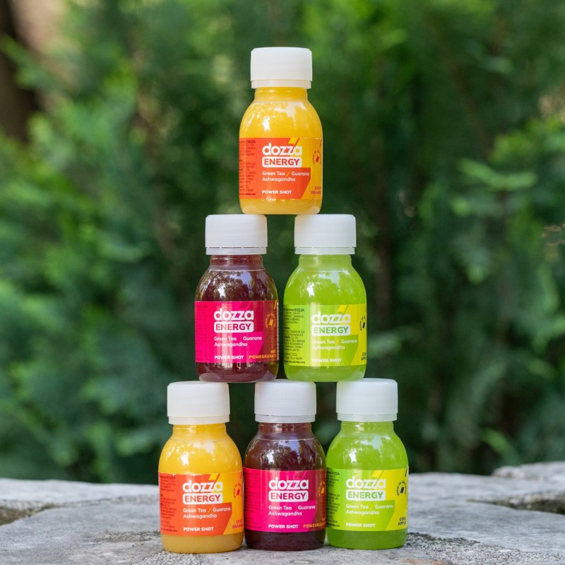 6x Pack DOZZA Energy Rainbow Pack Energy shots - 60ml - Benepura.it 6x Pack DOZZA Energy Rainbow Pack Energy shots - 60ml