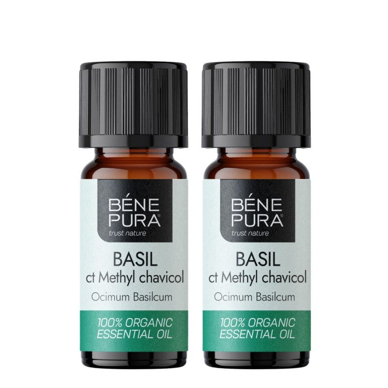 2x Bio Olio essenziale di Basilico - 5ml - Confronto dei Prodotti