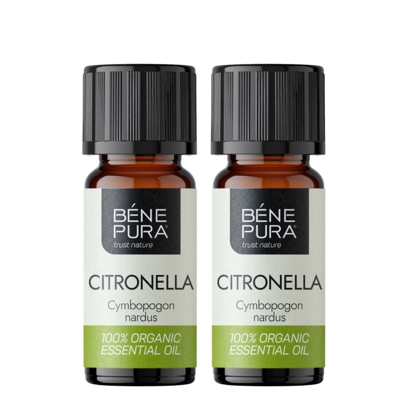 2x Bio Olio essenziale di Citronella - 10ml - Confronto dei Prodotti