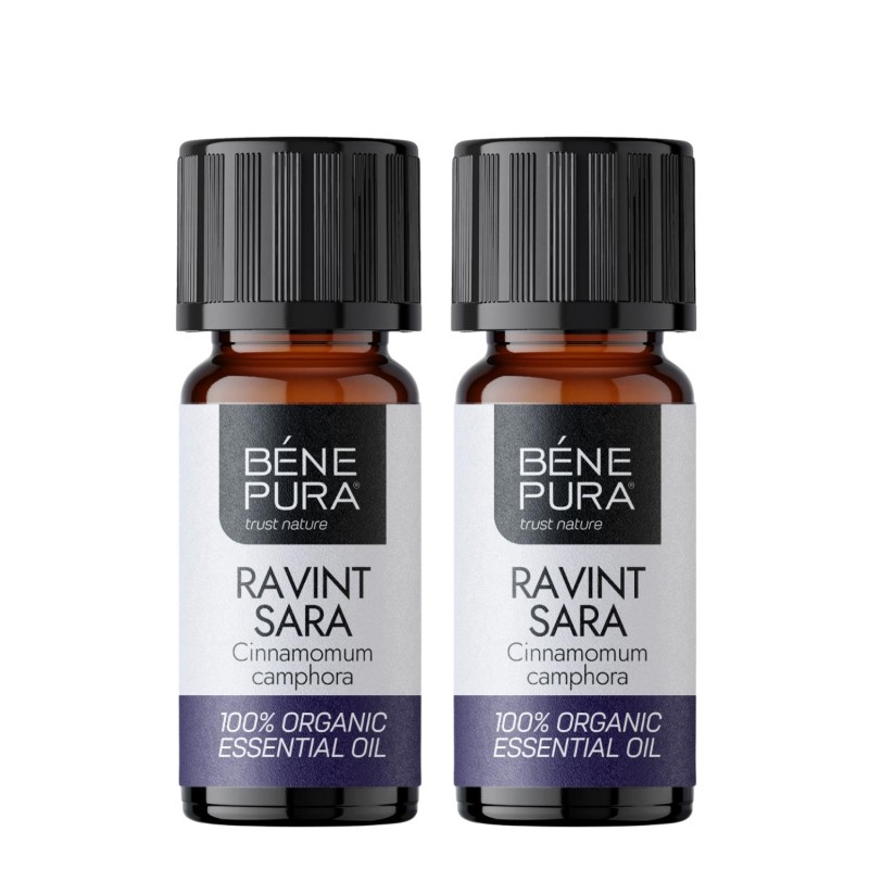 2x Bio Olio essenziale di Ravintsara - 5ml - Confronto dei Prodotti