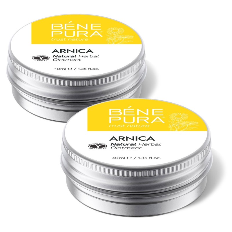 2x Pomata per Lividi e Muscoli con Arnica - 40ml - Confronto dei Prodotti