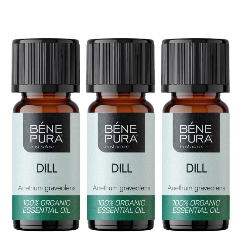 3x Bio Olio essenziale di Aneto - 10ml - Confronto dei Prodotti