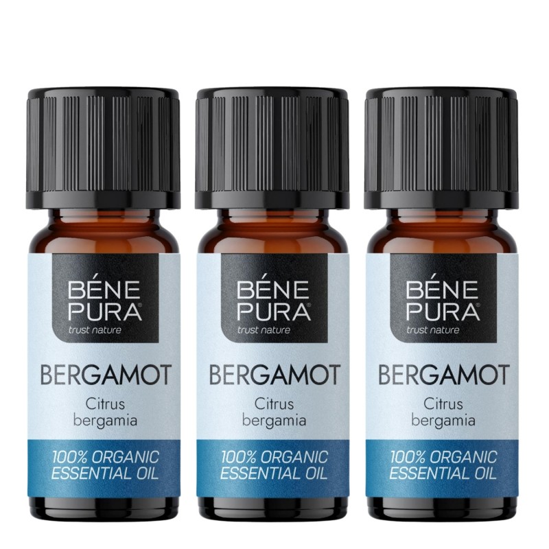 3x Bio Olio essenziale di Bergamotto - 10ml - Confronto dei Prodotti