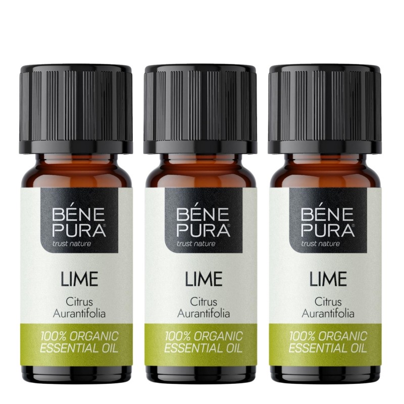 3x Bio Olio essenziale di Lime - 10ml - Confronto dei Prodotti