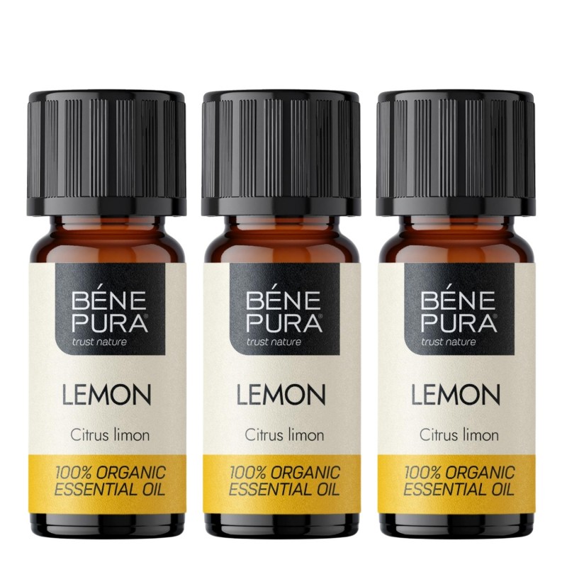 3x Bio Olio essenziale di Limone - 10ml - Confronto dei Prodotti