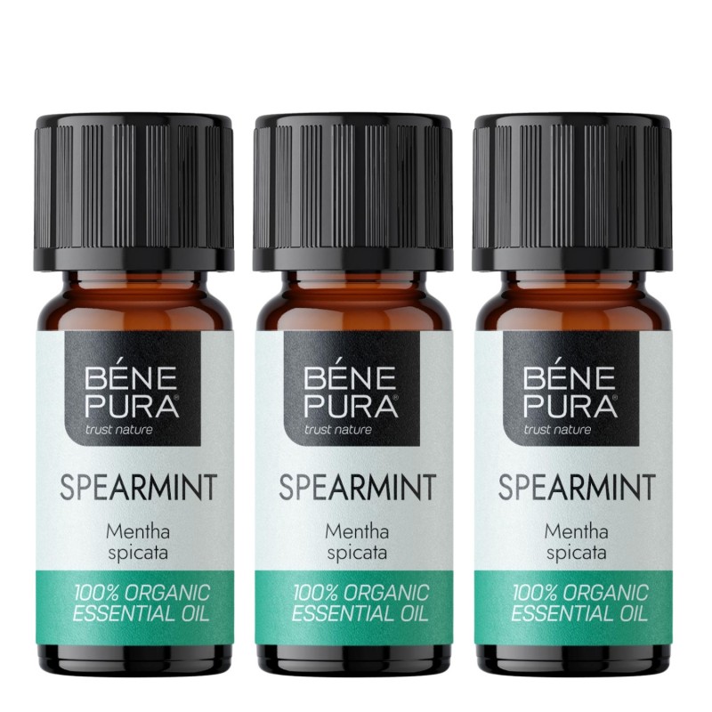 3x Bio Olio essenziale di Menta verde - 5ml - Confronto dei Prodotti