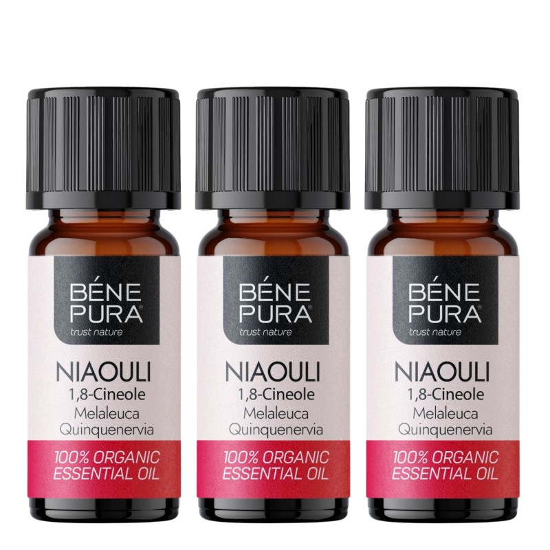 3x Bio Olio essenziale di Niaouli - 10ml - Confronto dei Prodotti