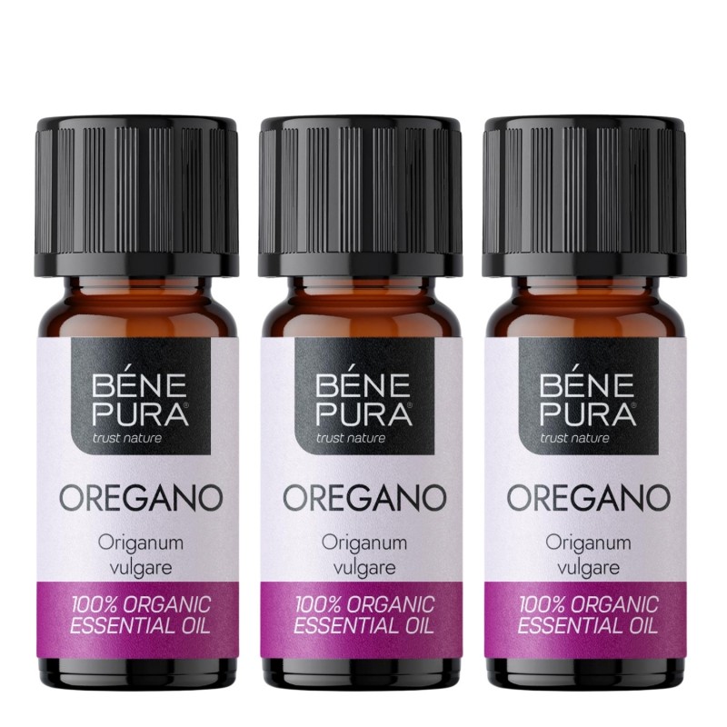 3x Bio Olio essenziale di Origano - 10ml - Confronto dei Prodotti