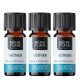 3x Bio Olio essenziale di Vetiver - 5ml