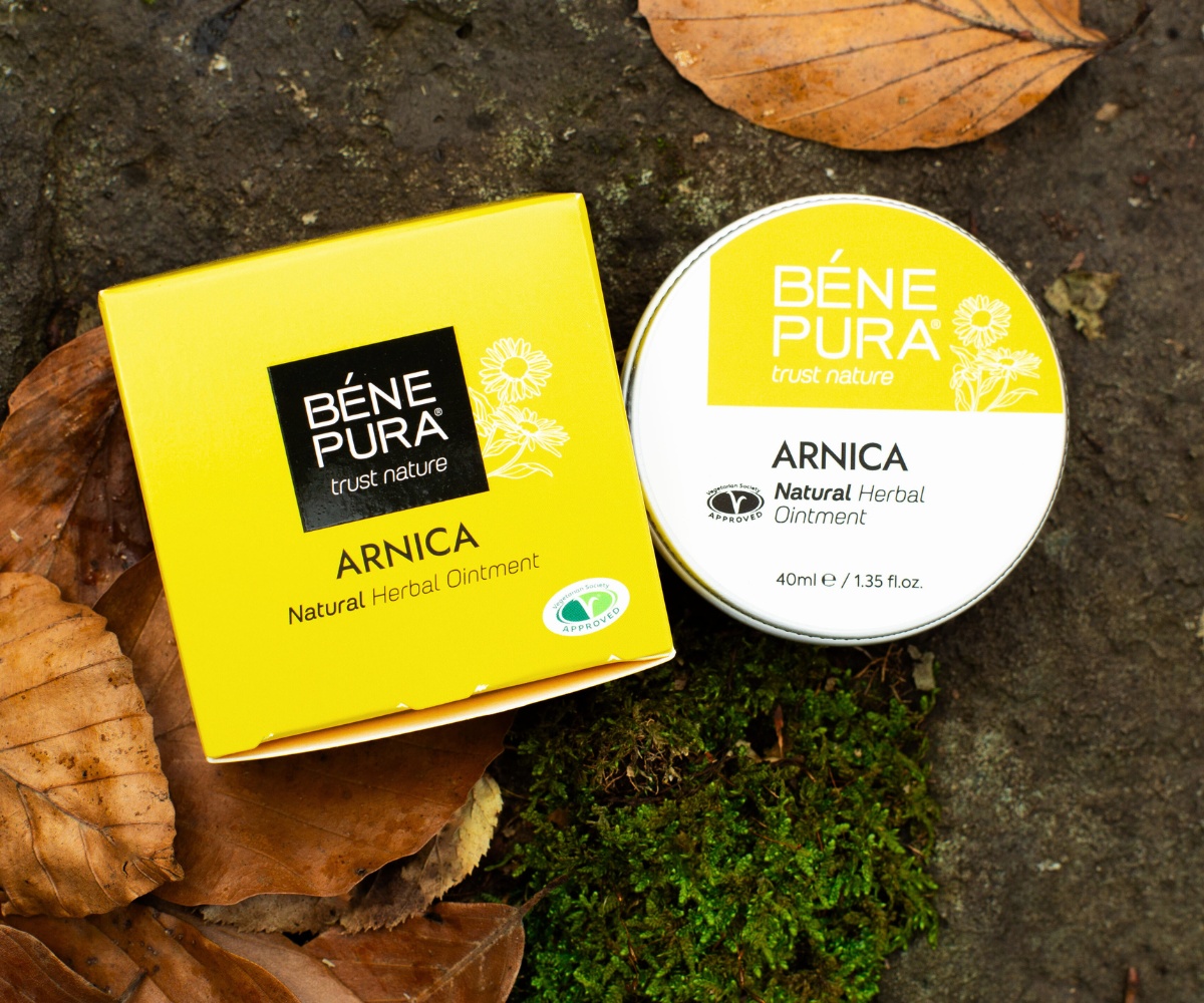 Unguento all'arnica per lividi e gonfiori