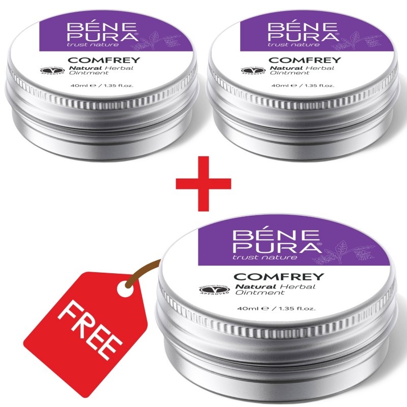 3x Pomata per Articolazioni con Consolida - 40ml - Confronto dei Prodotti