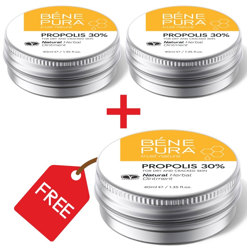 3x Pomata per Prurito con 30% Propoli - 40ml - Confronto dei Prodotti