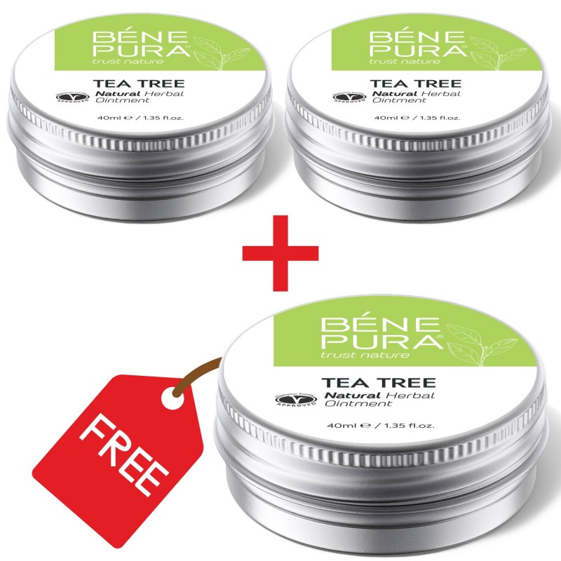 3x Pomata per Prurito Dell'Albero Del Tè - 40ml - Confronto dei Prodotti