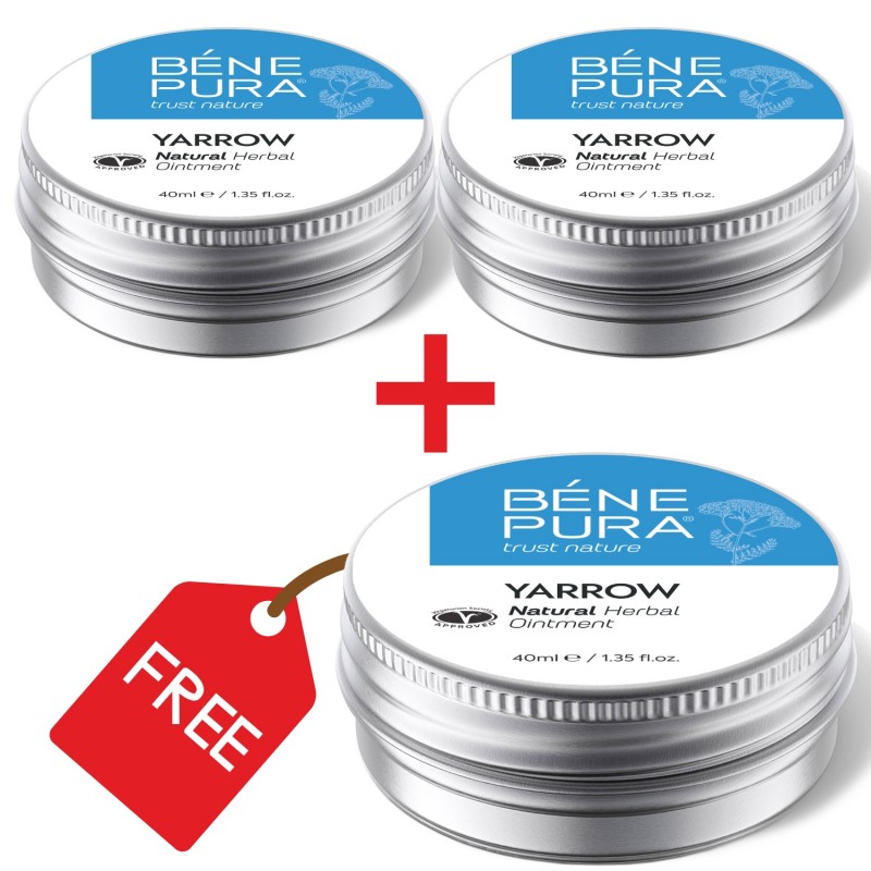 3x Pomata per Emorroidi con Achillea Bianca - 40ml - Confronto dei Prodotti