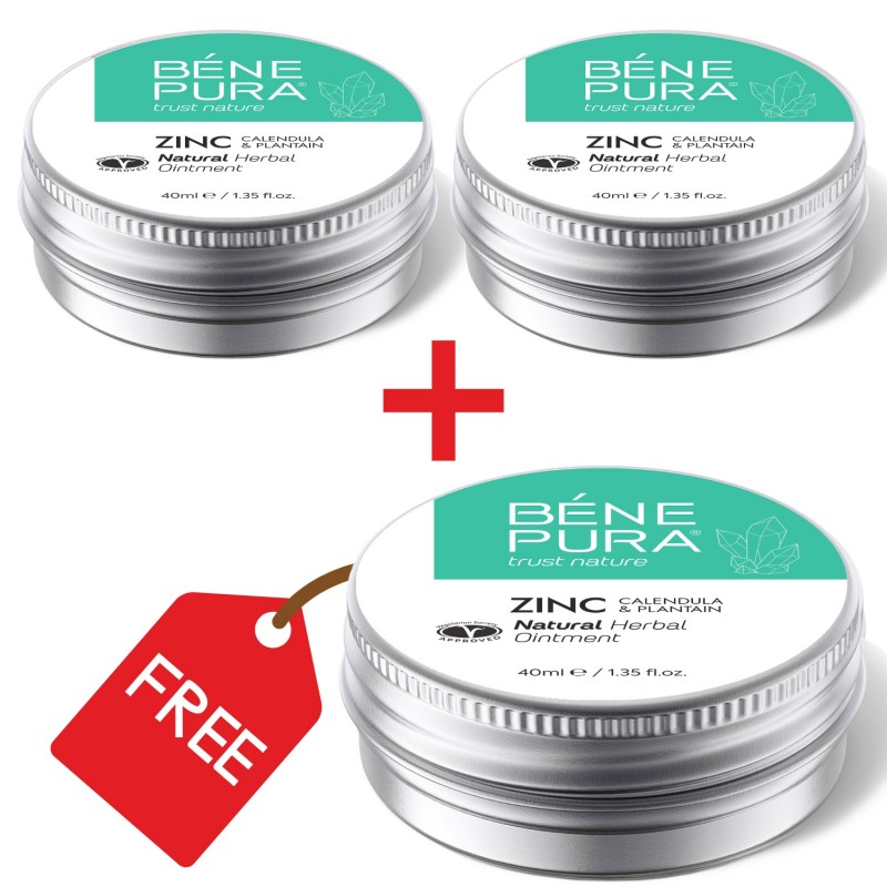 3x Pomata per Prurito All'ossido Di Zinco - 40ml - Pomate per prurito