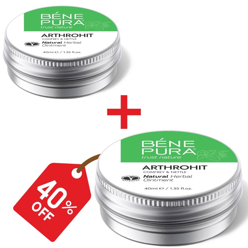 2x Pomata per Articolazioni con Consolida e Ortica - 40ml - Confronto dei Prodotti