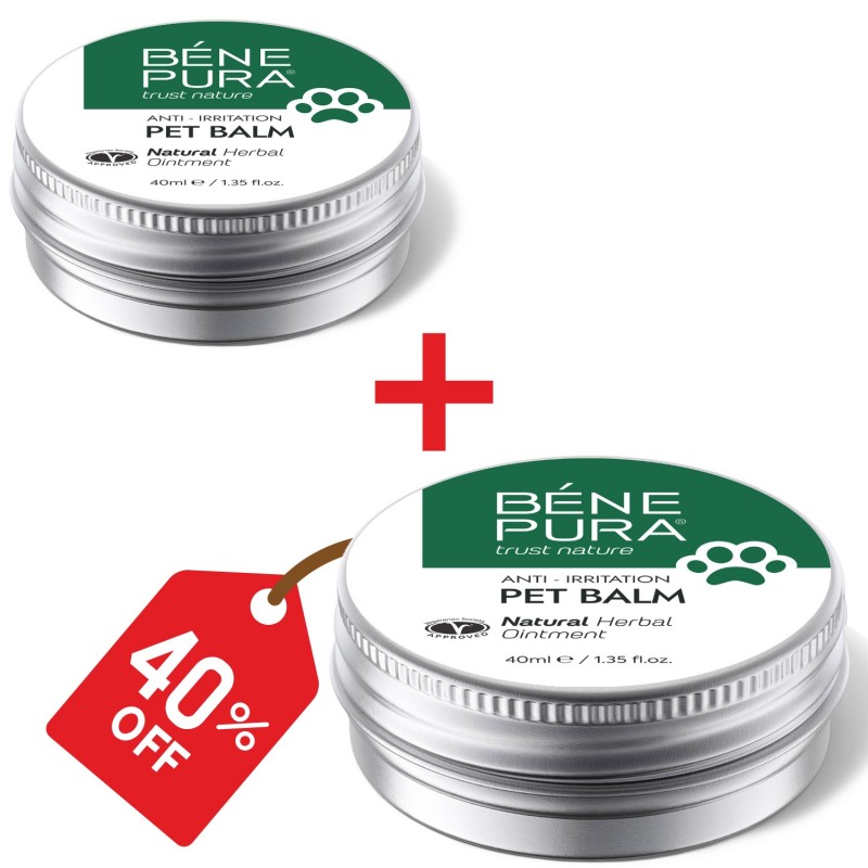 2x Balsamo Anti Irritazione per Animali con Piantaggine - 40ml - Confronto dei Prodotti