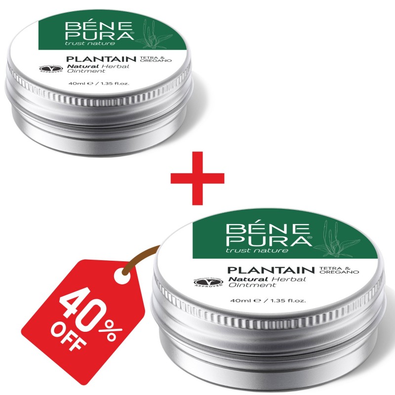 2x Pomata per Prurito con Piantaggine - 40ml - Confronto dei Prodotti