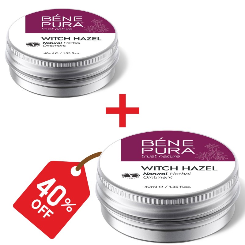 2x Pomata per Emorroidi con Amamelide - 40ml - 