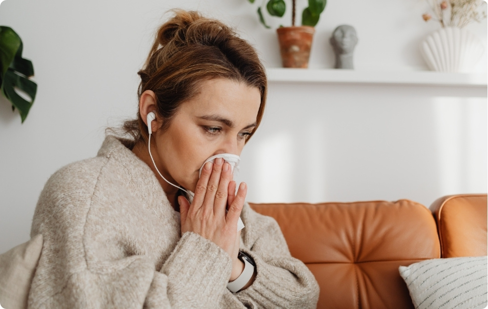 Come crema per la zona intorno al naso in caso di raffreddori frequenti