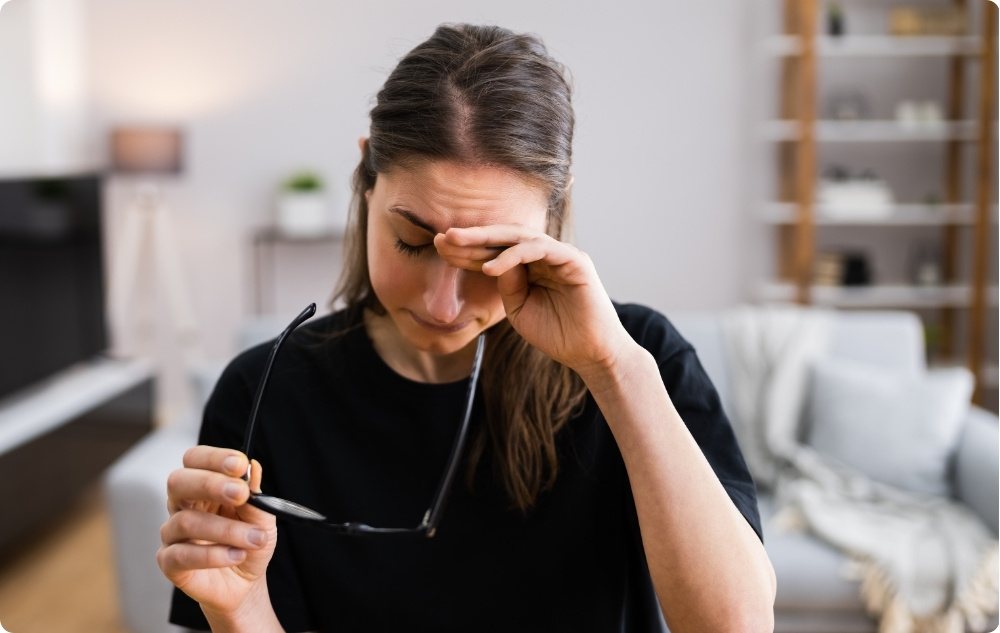 Come prodotto per la cura degli occhi stanchi o arrossati