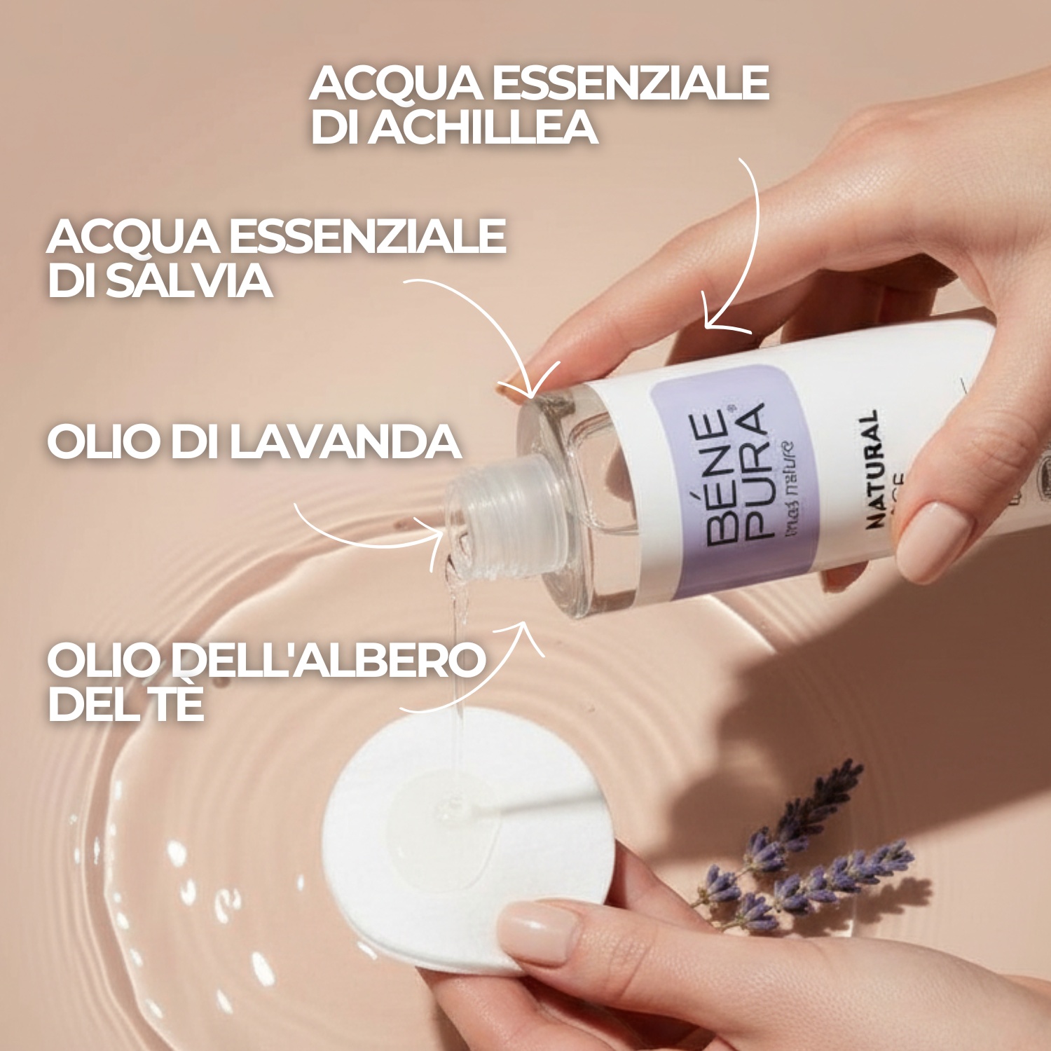 Tonico viso per la pelle problematica 2 in 1 - 200ml