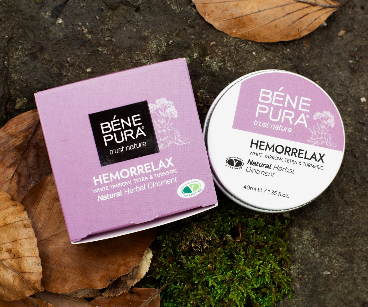 Pomata per Emorroidi con Achillea Bianca, Tetra e Curcuma - 40ml